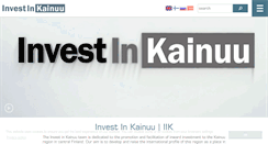 Desktop Screenshot of investinkainuu.com