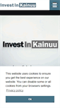 Mobile Screenshot of investinkainuu.com